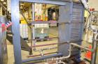 Used APV Plate Heat Exchanger, Model SR6GL, Serial# 30963.1. National Board # 242. Approximately (41) 772/757 mm plates. Rated 150 PSI @ 275 F and -20 F @ 150 PSI. Stainless Steel Construction. Built...