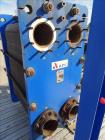 Used- APV Plate Heat Exchanger, Model TR9GLMGS 11, 316 Stainless Steel