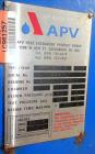 Used APV Plate Heat Exchanger, Stainless Steel