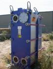 Unused- Alfa Laval Plate Exchanger, 450.70 Square Feet, Model Widegap 200S-FG. (71) Approximately 24’’ wide x 62’’ tall x (0.80) mm thick 316 stainless steel plates. Designed 150 psi at –20 to 230 de...