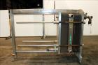Used Alfa Laval Plate Heat Exchanger, Model A10RCF, 304 Stainless Steel.