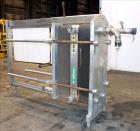 Used Alfa Laval Plate Heat Exchanger, Model A10RCF, 304 Stainless Steel.
