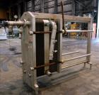 Used Alfa Laval Plate Heat Exchanger, Model A10RCF, 304 Stainless Steel.