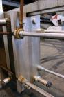 Used Alfa Laval Plate Heat Exchanger, Model A10RCF, 304 Stainless Steel.