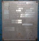 Used Mueller Accu-Therm Plate Heat Exchanger, Approximately 28 Square Feet, Model AT20 C-20, 316 Stainless Steel. (12) plates approximately 14