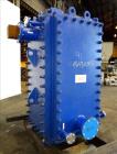 Unused- Alfa-Laval Compabloc Welded Plate Heat Exchanger, 2063.4 Square Feet Surface Area, Model CPL75-V-300, Vertical. (300) 316L Stainless steel plates. Hot side rated 150 psi/Full Vacuum at -20 to...