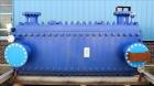 Used Alfa Laval Compabloc Heat Exchanger, Model CPL75-V-500, 3,439 Square Feet