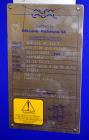 Unused- Alfa Laval Plate Exchanger, 87.83 Square Feet, Model M10-BDFG. (36) 120 mm thick 316 stainless steel plates. Designed 150 psi at -20 to 212 degrees F. (4) 3