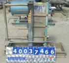 Used Alfa Laval Plate Heat Exchanger, Model M10-BFG, 255 square feet, 304 stainless steel. (99) plates. Rated 150 psi at 230 deg.f.. Built 1993.