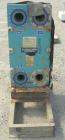 Used- Alfa Laval Plate Heat Exchanger, Model M10-BFG, 255 square feet, 304 stainless steel. (99) plates. Rated 150 psi at 23...