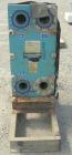 Used Alfa Laval Plate Heat Exchanger, Model M10-BFG, 255 square feet, 304 stainless steel. (99) plates. Rated 150 psi at 230 deg.f.. Built 1993.
