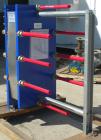 Unused- Alfa Laval Thermal Plate Exchanger, 149.80 Square Feet, Model M10-BFG. (60) 0.5 mm thick 316 stainless steel plates. Designed 150 psi at –20 to 86 deg.f.. (4) 4