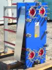 Unused- Alfa Laval Thermal Plate Exchanger, 149.80 Square Feet, Model M10-BFG. (60) 0.5 mm thick 316 stainless steel plates. Designed 150 psi at –20 to 86 deg F. (4) 4