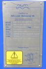 Used Alfa Laval Thermal Plate Exchanger, 116.3 Square Feet, Model M10-BFG. (47) Approximately 14-1/2 wide x 34-1/2 tall x 0.50 mm thick commercially pure titanium plates. Designed 150 psi at 20 to 22...