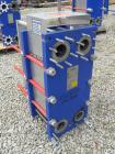 Used Alfa Laval Thermal Plate Exchanger, 255.8 Square Feet, Model M10-BFG. (99) Approximately 14-1/2’’ wide x 34-1/2’’ tall x 0.50 mm thick commercially pure titanium plates. Designed 150 psi at –20 ...