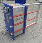 Used Alfa Laval Thermal Plate Exchanger, 296.98 square feet, model M10-BFG. (117) Approximately 14-1/2’’ wide x 34-1/2’’ tall x 0.50 mm thick 316 stainless steel plates. Designed 150 psi at –20 to 22...