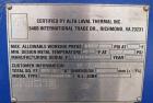 Used Alfa Laval Thermal Plate Exchanger, 295.1 square feet, model M10-BWFDR. (59) Cassettes (118 total plates), approximately 14-1/2” wide x 34” tall x 0.60 mm thick 316 stainless steel plates. Desig...