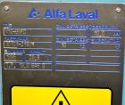 Used Alfa Laval Plate Exchanger, Approximate 84 Square Feet, Model M10-BWFD. (34) Approximately 14-3/4” wide x 34” tall Titanium plates. Rated 10 bar (145 psi) at 10 degrees C. (50 F.). (4) 3-3/4” In...