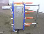 Used Alfa Laval Plate Exchanger, Model M10-BFG, 279 Square Feet.  (110) 0.40 mm Thick 304 stainless steel plates. Designed 150 psi at -20 to 200 degrees F. (2) 4