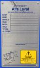 Used Alfa Laval Thermal Plate Exchanger, 887.6 square feet, model M15-BFG. (133) Approximately 20-1/2’’ wide x 60’’ tall x 0.50 mm thick 316 stainless steel plates. Designed 150 psi at –20 to 225 deg...