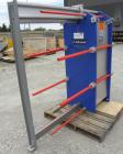 Used Alfa Laval Thermal Plate Exchanger, 887.6 square feet, model M15-BFG. (133) Approximately 20-1/2’’ wide x 60’’ tall x 0.50 mm thick 316 stainless steel plates. Designed 150 psi at –20 to 225 deg...
