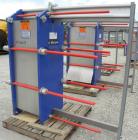 Used Alfa Laval Thermal Plate Exchanger, 887.6 square feet, model M15-BFG. (133) Approximately 20-1/2’’ wide x 60’’ tall x 0.50 mm thick 316 stainless steel plates. Designed 150 psi at –20 to 225 deg...