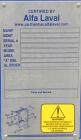 Used Alfa Laval Thermal Plate Exchanger, 387.1 square feet, model M15-BFG. (58) Approximately 20-1/2’’ wide x 60’’ tall x 0.50 mm thick 316 stainless steel plates. Designed 150 psi at –20 to 225 deg ...