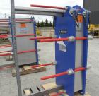 Used Alfa Laval Thermal Plate Exchanger, 387.1 square feet, model M15-BFG. (58) Approximately 20-1/2’’ wide x 60’’ tall x 0.50 mm thick 316 stainless steel plates. Designed 150 psi at –20 to 225 deg ...
