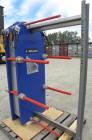 Used Alfa Laval Thermal Plate Exchanger, 387.1 square feet, model M15-BFG. (58) Approximately 20-1/2’’ wide x 60’’ tall x 0.50 mm thick 316 stainless steel plates. Designed 150 psi at –20 to 225 deg ...