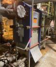 Used Alfa Laval Model M15-BFG Plate And Frame Heat Exchanger. 1207.2 square foot capacity. E-4708B. (181) 0.50mm stainless steel plates.