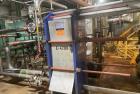 Used Alfa Laval Model M15-BFG Plate And Frame Heat Exchanger. 1207.2 square foot capacity. E-4708B. (181) 0.50mm stainless steel plates.