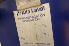 Used Alfa Laval M15-BFG Stainless Steel Plate and Frame Heat Exchange. 513.59 Sq. Ft. Surface Area. E-4311. (77) 0.50MM stainless steel plates.
