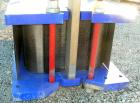 Unused-UNUSED: Alfa Laval gasketed plate heat exchanger, model M15-BFG, 727.4 sq ft, 316 stainless steel. Max flow rate 2000 gallons per minute. 109 approx 24