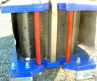 Used UNUSED- Alfa Laval Gasketed Plate Heat Exchanger, Model M15-MFG, 580.39 Square Feet, 316 Stainless Steel. Max flow rate 2000 gallons per minute. 89 approximately 24