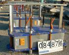 UNUSED- Alfa Laval Gasketed Plate Heat Exchanger, Model M15-MFG, 580.39 Square Feet, 316 Stainless Steel. Max flow rate 2000 gallons per minute. 89 approximately 24