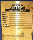 UNUSED- Alfa Laval Gasketed Plate Heat Exchanger, Model M15-MFG, 580.39 Square Feet, 316 Stainless Steel. Max flow rate 2000...