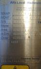 Used Alfa Laval Plate Heat Exchanger. 5090.00 Sq.Ft. Surface Area. Model M30-FG. Approximate 259 .40MM Plates rated 150 PSI @ -20/ + 150 Degree F.New in 2006..