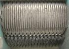 Used Alfa Laval Plate Heat Exchanger, model M6-MDFG, 316 stainless steel, 48 square feet. Maximum flow rate 3.52 gallons per minute. (32) Approximate 12