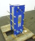 Unused- Alfa Laval Plate Exchanger, Model M6-MFD, 84.4 Square Feet.  (58) 0.60 mm Thick 316 stainless steel plates. Designed...