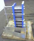 Unused- Alfa Laval Plate Exchanger, Model M6-MFD, 84.4 Square Feet.  (58) 0.60 mm Thick 316 stainless steel plates. Designed...