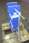 Unused- Alfa Laval Plate Exchanger, Model M6-MFD, 84.4 Square Feet.  (58) 0.60 mm Thick 316 stainless steel plates