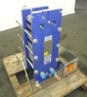 Unused- Alfa Laval Plate Exchanger, Model M6-MFD, 84.4 Square Feet.  (58) 0.60 mm Thick 316 stainless steel plates