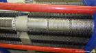 Used Alfa Laval Plate Exchanger, 215 Square Feet, Model M6-MFG.  (146) 0.60 mm thick 316 stainless steel plates, approximately 9-1/2” wide x 29-1/2” tall. Designed 149 psi at 250 degrees F.  (2) 2” I...