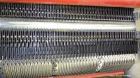 Used Alfa Laval Plate Exchanger, 215 Square Feet, Model M6-MFG.  (146) 0.60 mm thick 316 stainless steel plates, approximately 9-1/2” wide x 29-1/2” tall. Designed 149 psi at 250 degrees F.  (2) 2” I...