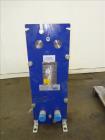 Used Alfa-Laval Plate Exchanger, 16.58 Square Feet, Model M6-MFG. (14) 2