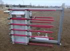 Used Alfa Laval Plate Heat Exchanger, Model MK15-BWFD.
