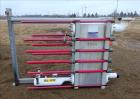 Used Alfa Laval Plate Heat Exchanger, Model MK15-BWFD.