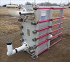 Used Alfa Laval Plate Heat Exchanger, Model MK15-BWFD.