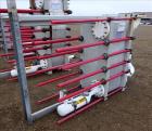 Used Alfa Laval Plate Heat Exchanger, Model MK15-BWFD.