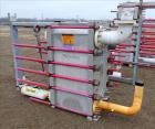 Used Alfa-Laval Plate Exchanger, 990 Square Feet, Model M15-BWFD.